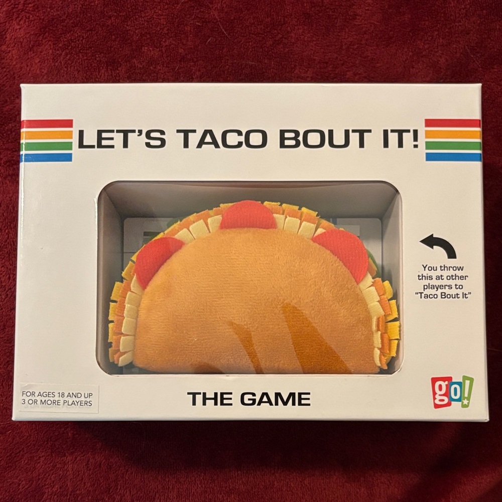 Let's Taco Bout It Card Game - Orange